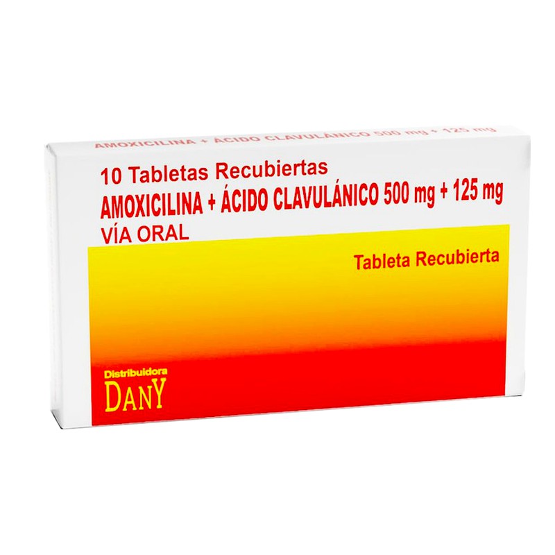 AMOXICILINA + ACIDO CLAVULANICO 500/152MG TABLETA
