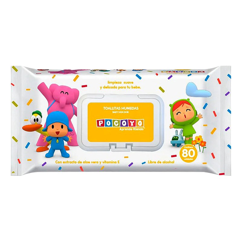 TOALLAS HUMEDAS POCOYO X 120