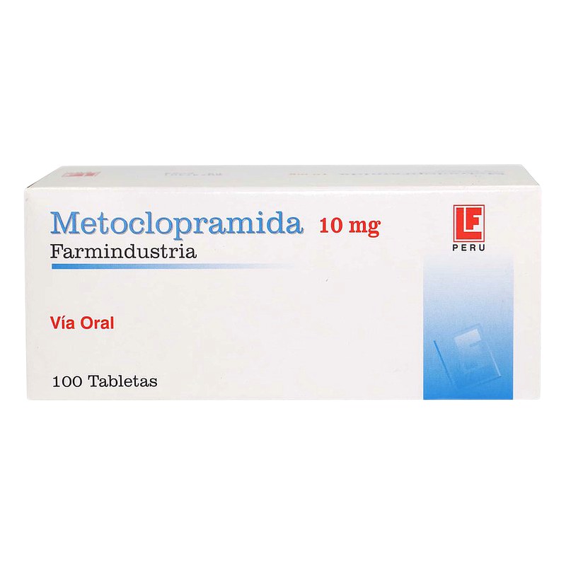 METOCLOPRAMIDA 10mg TABLETA