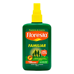 FLORESTA FAMILIAR 7.5% REPELENTE SPRAY x120mL