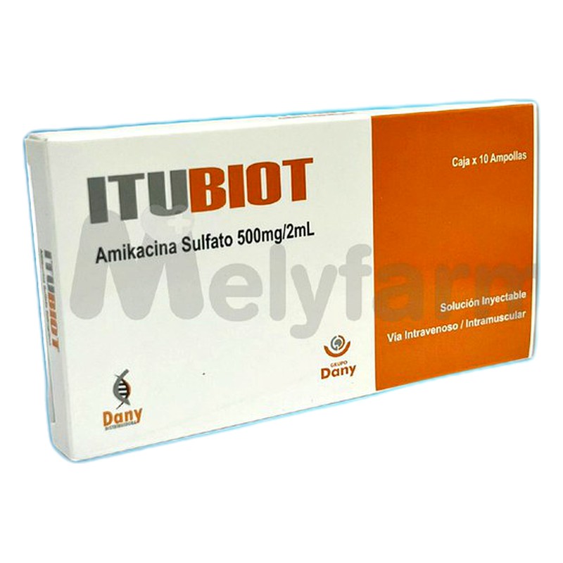 ITUBIOT 500MG/2ML AMPOLLA