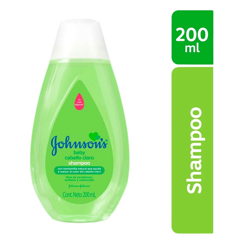 SHAMPOO JOHNSON BABY NF Manzanilla - Frasco 200mL