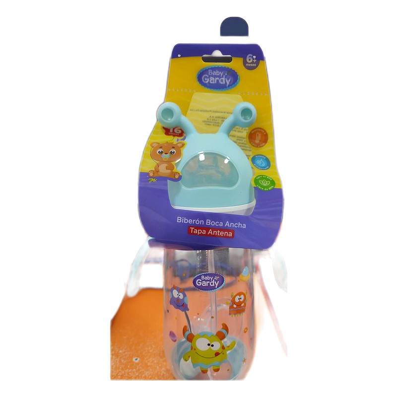 BIBERON BABY GARDY 14 OZ - Boca Ancha con caña