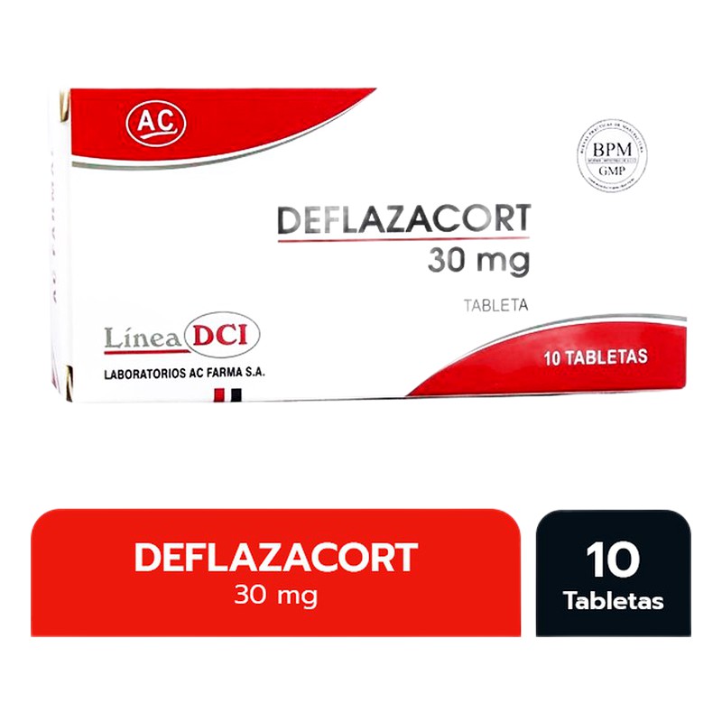 DEFLAZACORT 30mg TABLETA